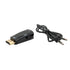 Convertisseur HDMI Mâle vers VGA Femelle avec Sortie Audio Jack 3,5mm