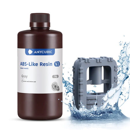 Anycubic Résine ABS-Like V2 Lavable à l'Eau Gris