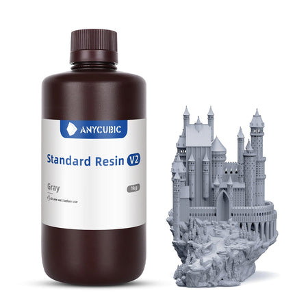 Anycubic Résine Standard V2 Gris Standard