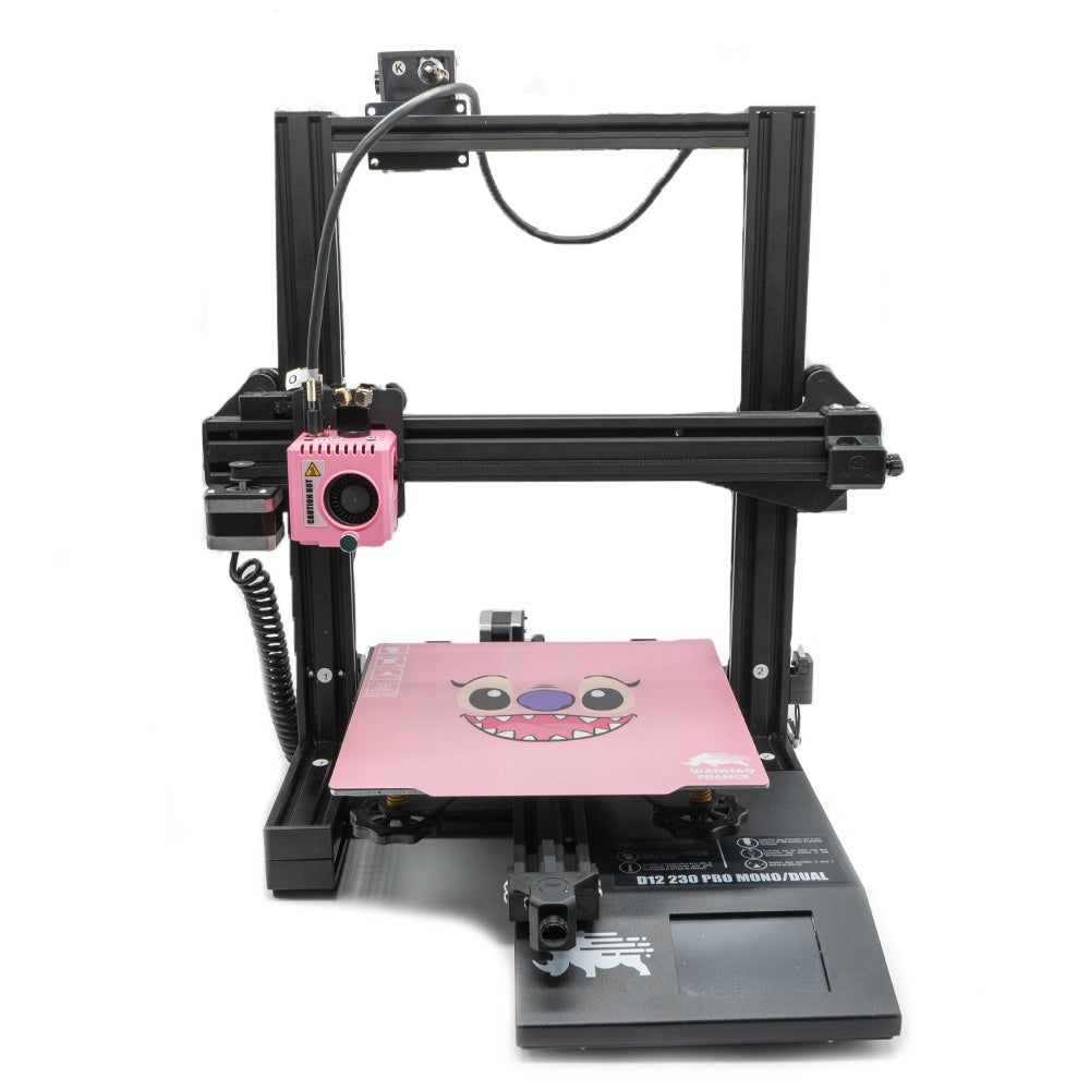 Duplicator 12 / 230 M2 PRO - JAUNE/NOIR Mono Extrudeur Rose