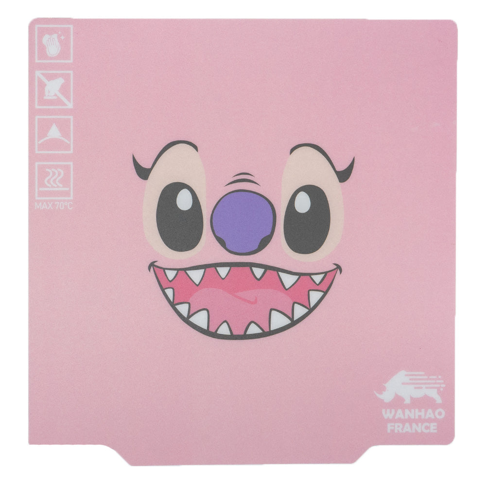 Plateau Flexible pour Duplicator 12/230 (Couleur & Surface au Choix) Rose