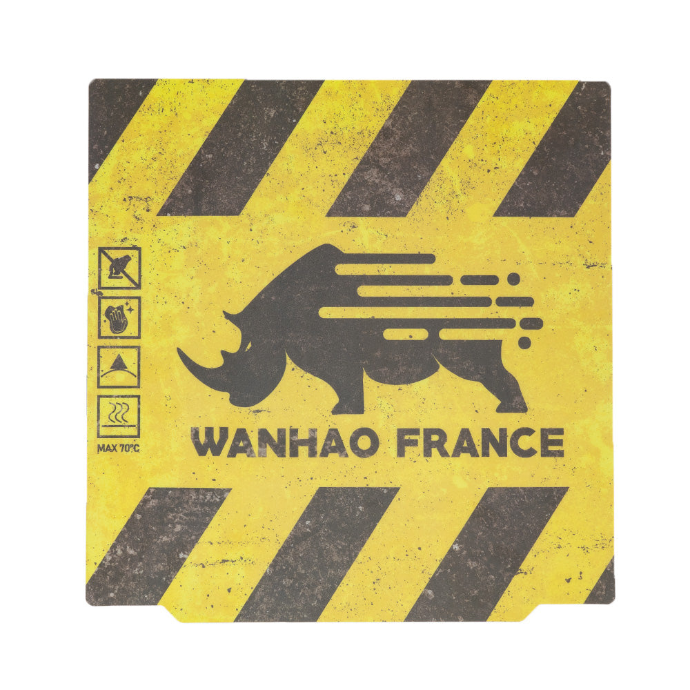 Plateau Flexible pour Duplicator 12/500 (Couleur & Surface au Choix) Jaune Chantier