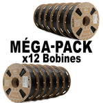 MEGA PACK - PETG NOIR PREMIUM WANHAO 1Kg x 12