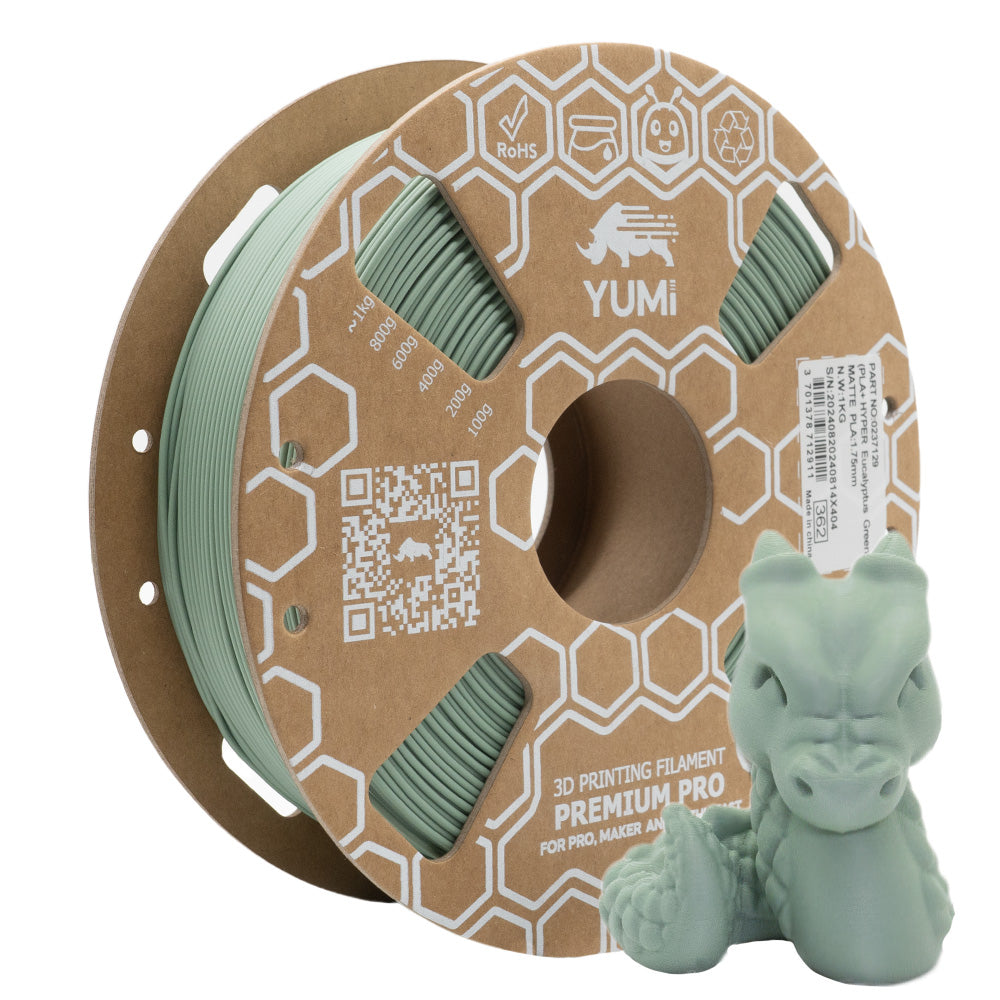 PLA HYPER YUMI MATTE VERT EUCALYPTUS 1Kg