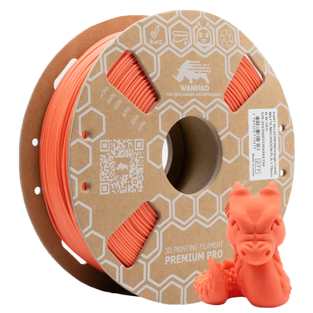 PLA HYPER YUMI MATTE MACARON ORANGE CORAIL 1Kg