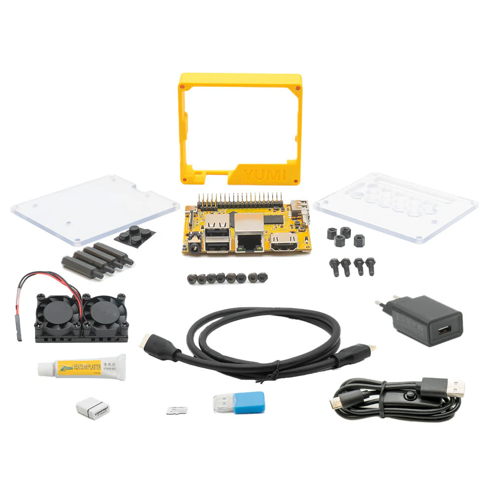 Case pour YUMI SMART PI ONE 1G DDR3 - Processeur H3 Allwinner Smart Pi One Starter Pack