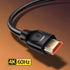 Câble HDMI 2.0 HD 4K 60fps 18 Gbps 1 mètre mâle/mâle