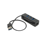 Hub USB 3.0 Haute Vitesse - Multiplicateur 1 vers 4