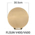 FLSUN : Plateau d'impression YUMI PEI / PET carbon pour SuperRacer, V400, T1 et S1 V400 V600 Plateau PEI PET Carbon
