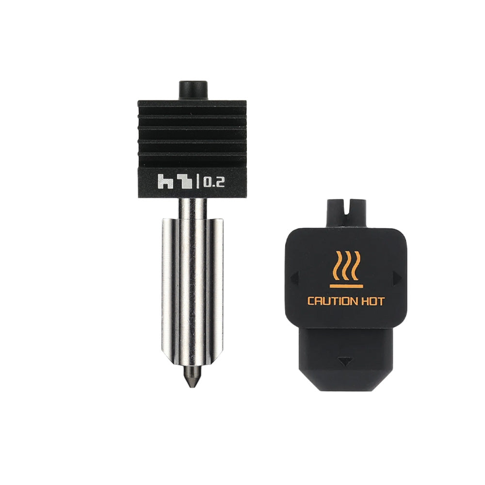 Hotend renforcé Yuzu P2S / H2D / A1 / A1 Mini en acier trempé 0.2mm