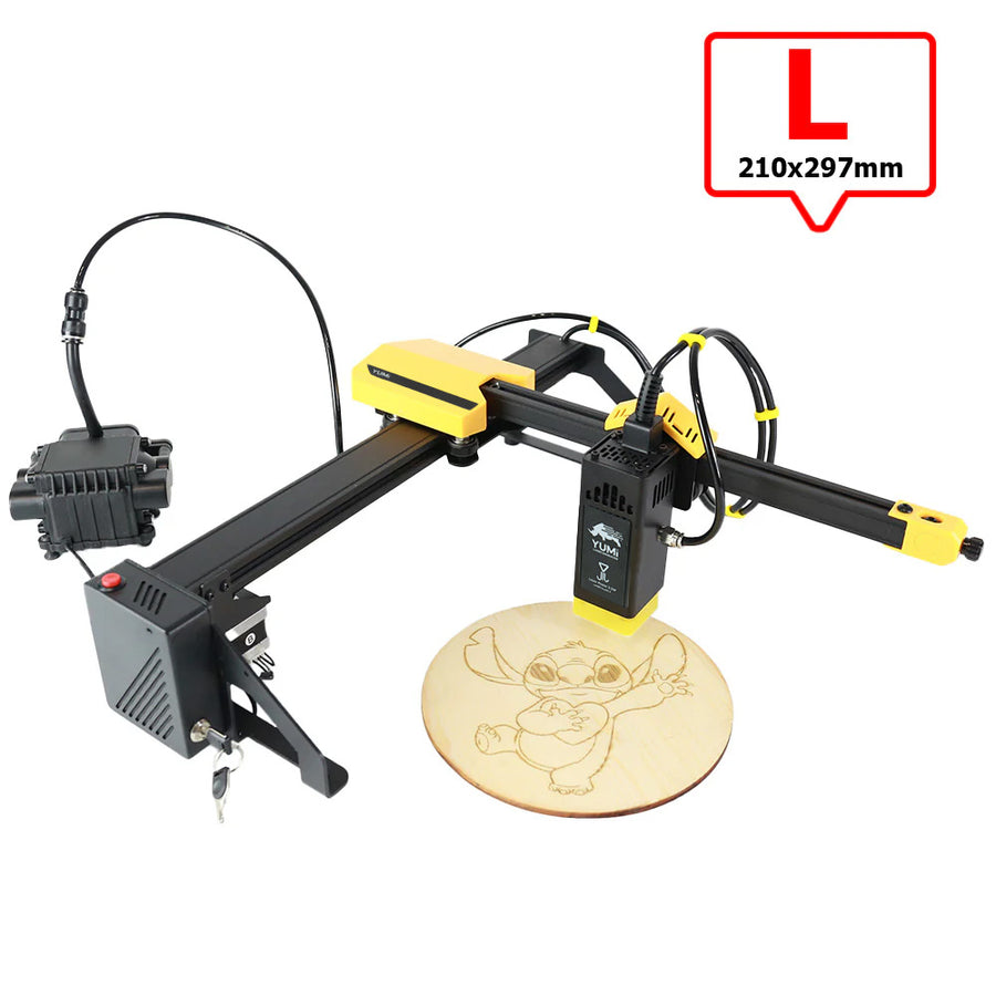 YUMI L-A4 Laser pour gravure et découpe L-A4 ( 210x297mm) 2.5 Watts Aucun