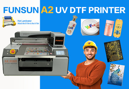 A2 UV DTF IMPRIMANTE STARTER PACK