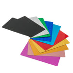 Cartes de Visite en Aluminium pour gravure (Différentes couleurs aux choix)