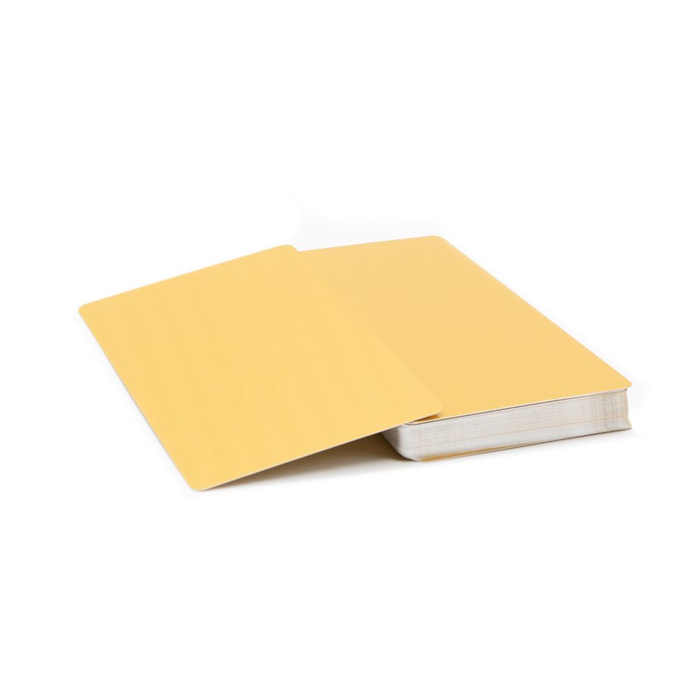 Cartes de Visite en Aluminium pour gravure (Différentes couleurs aux choix)