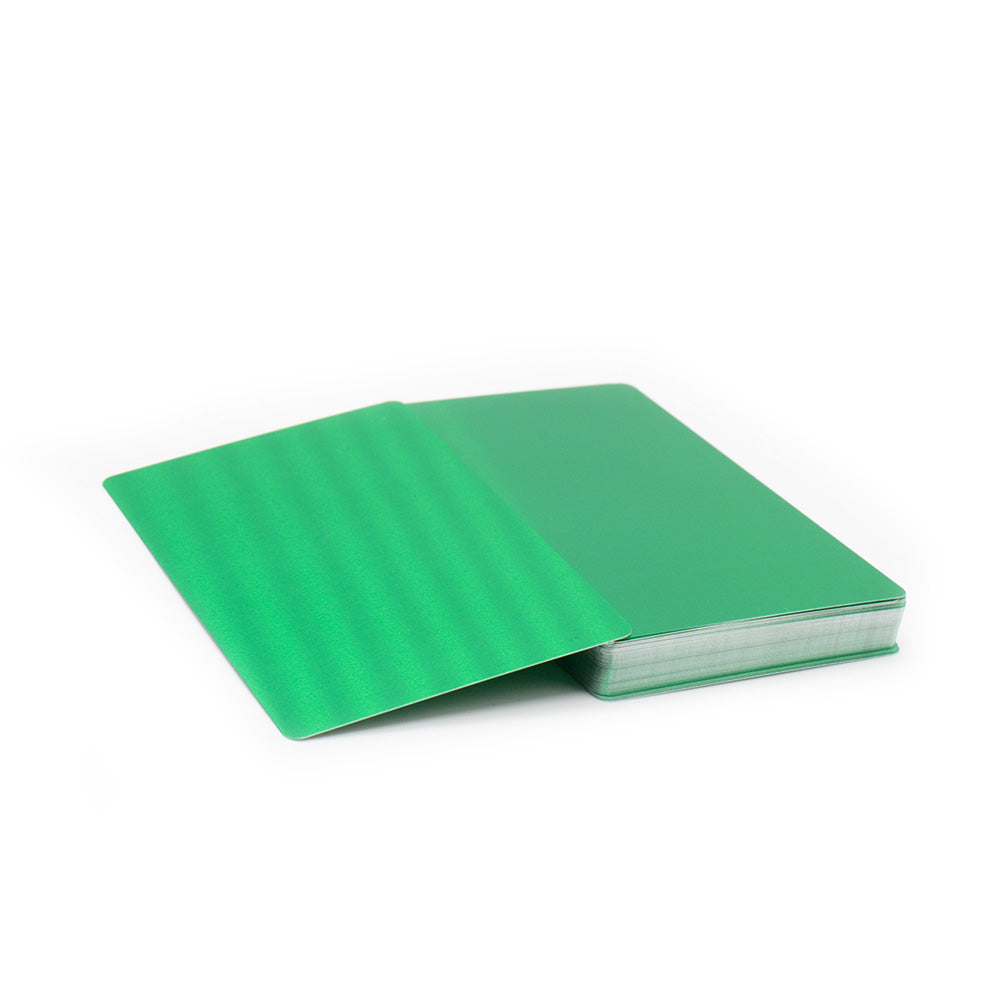 Cartes de Visite en Aluminium pour gravure (Différentes couleurs aux choix)