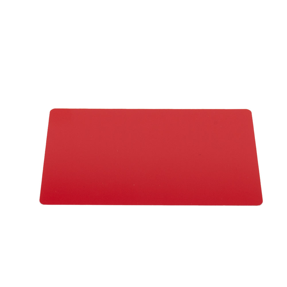 Cartes de Visite en Aluminium pour gravure (Différentes couleurs aux choix)