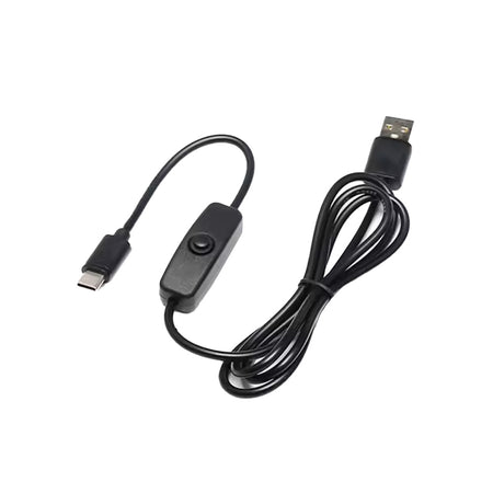 Câble USB-C Power Delivery avec Interrupteur – Alimentation Simplifiée