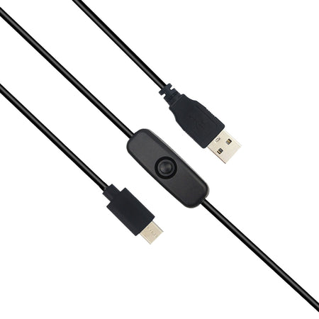 Câble USB-C Power Delivery avec Interrupteur – Alimentation Simplifiée