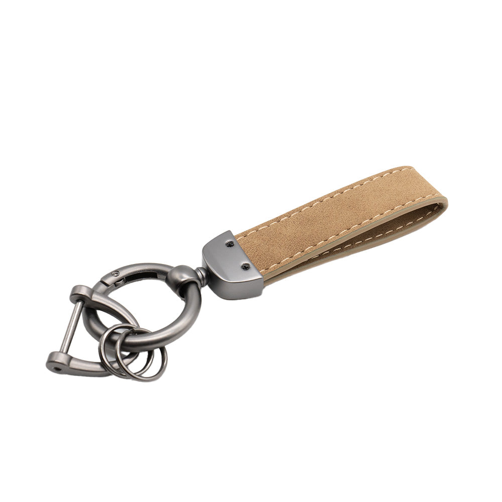 Grand Porte-Clés en Cuir Gravable avec son tournevis (Différentes couleurs aux choix)