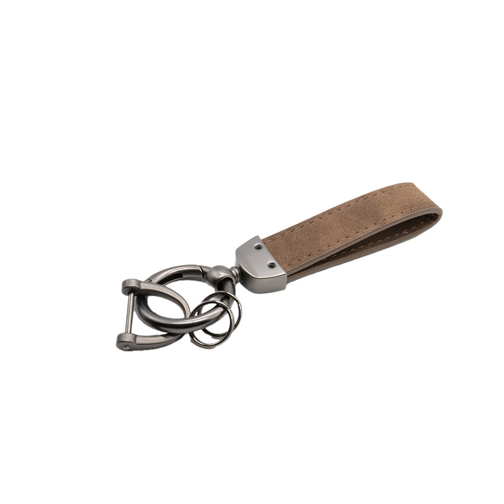 Grand Porte-Clés en Cuir Gravable avec son tournevis (Différentes couleurs aux choix)