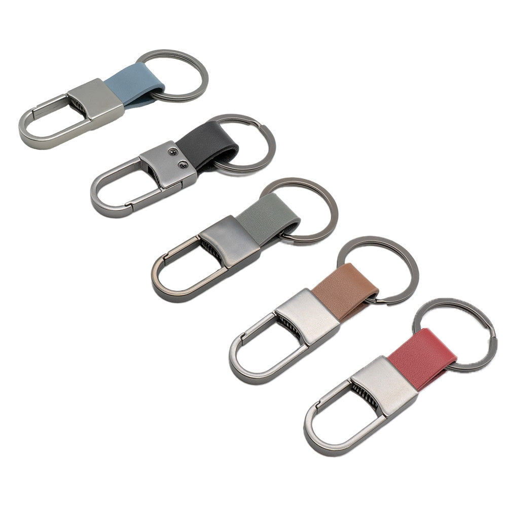 Schlüsselanhänger aus gravierbarem Leder (verschiedene Farben zur Auswahl)