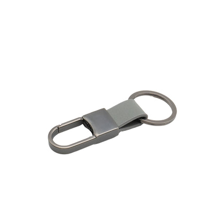 Porte-Clés en Cuir Gravable (Différentes couleurs aux choix) Gris