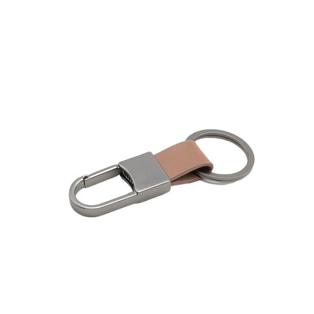 Porte-Clés en Cuir Gravable (Différentes couleurs aux choix) Marron