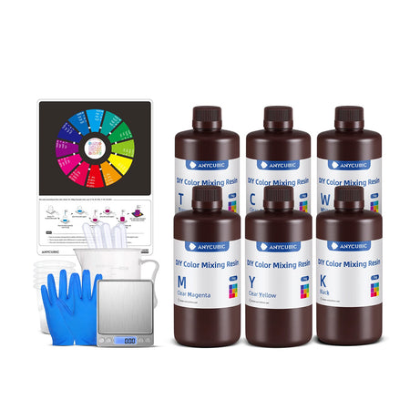Anycubic Kit DIY Color Mix (6 x 1L) Kit DIY Color Mix