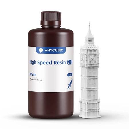 Anycubic Résine Haute Vitesse 2.0 Blanc
