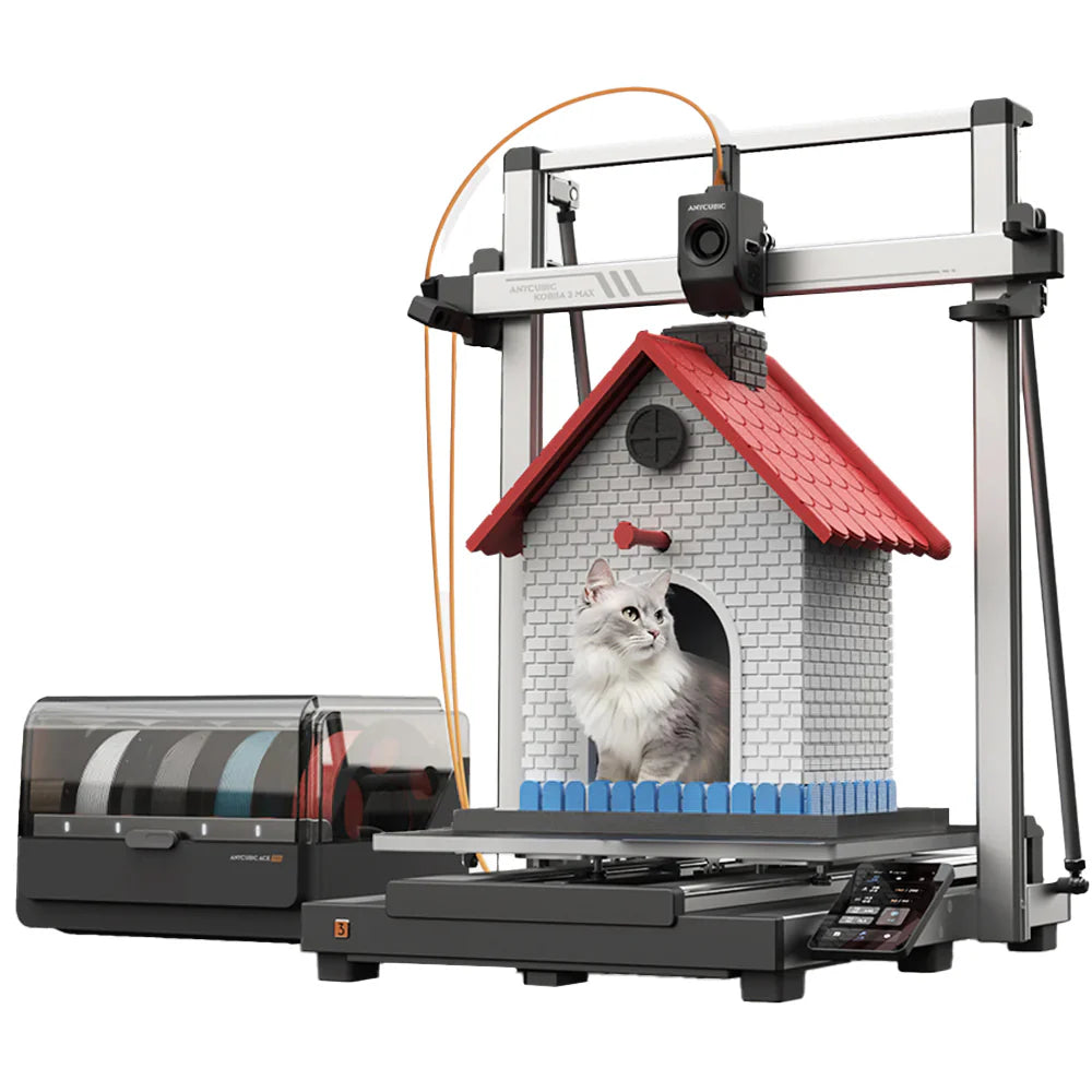 ANYCUBIC KOBRA 3 V2 Combo Imprimante 3D Multi Couleurs
