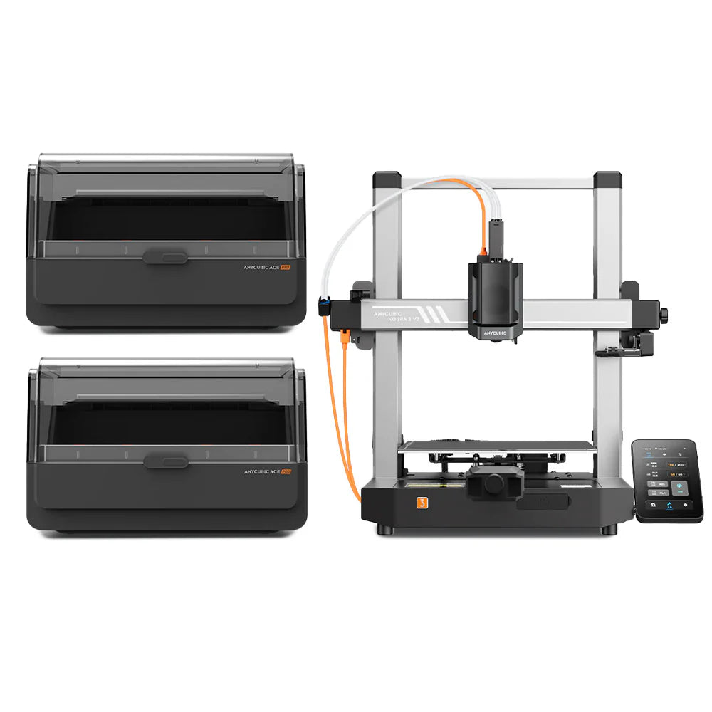 ANYCUBIC KOBRA 3 V2 Combo Imprimante 3D Multi Couleurs