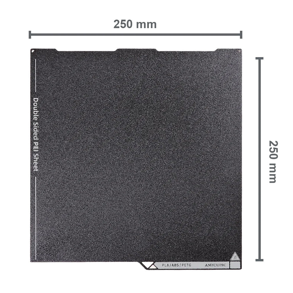 Plateau Chauffant Complet avec Plateau PEI Double Face pour Anycubic Kobra 3
