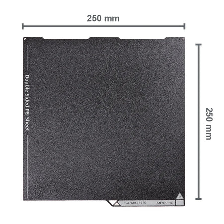 Plateau Chauffant Complet avec Plateau PEI Double Face pour Anycubic Kobra 3