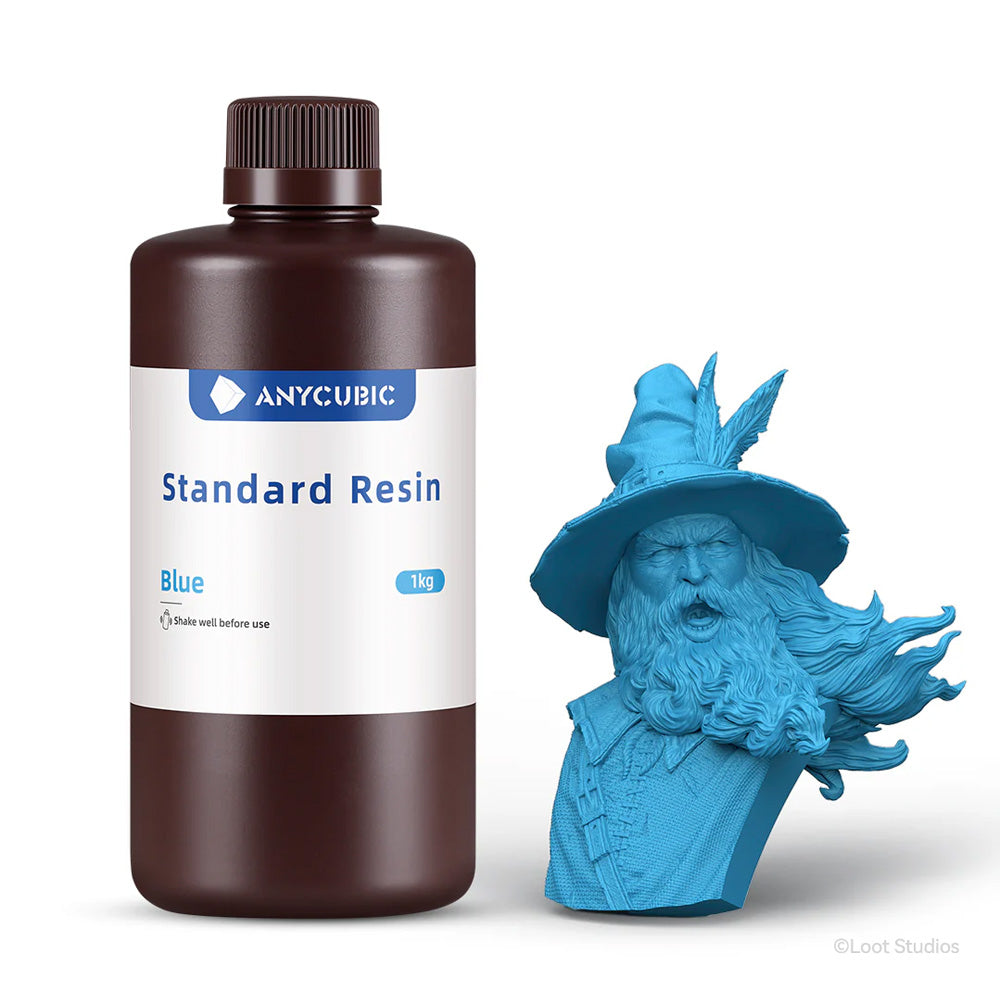 Anycubic Résine Standard Bleu Standard