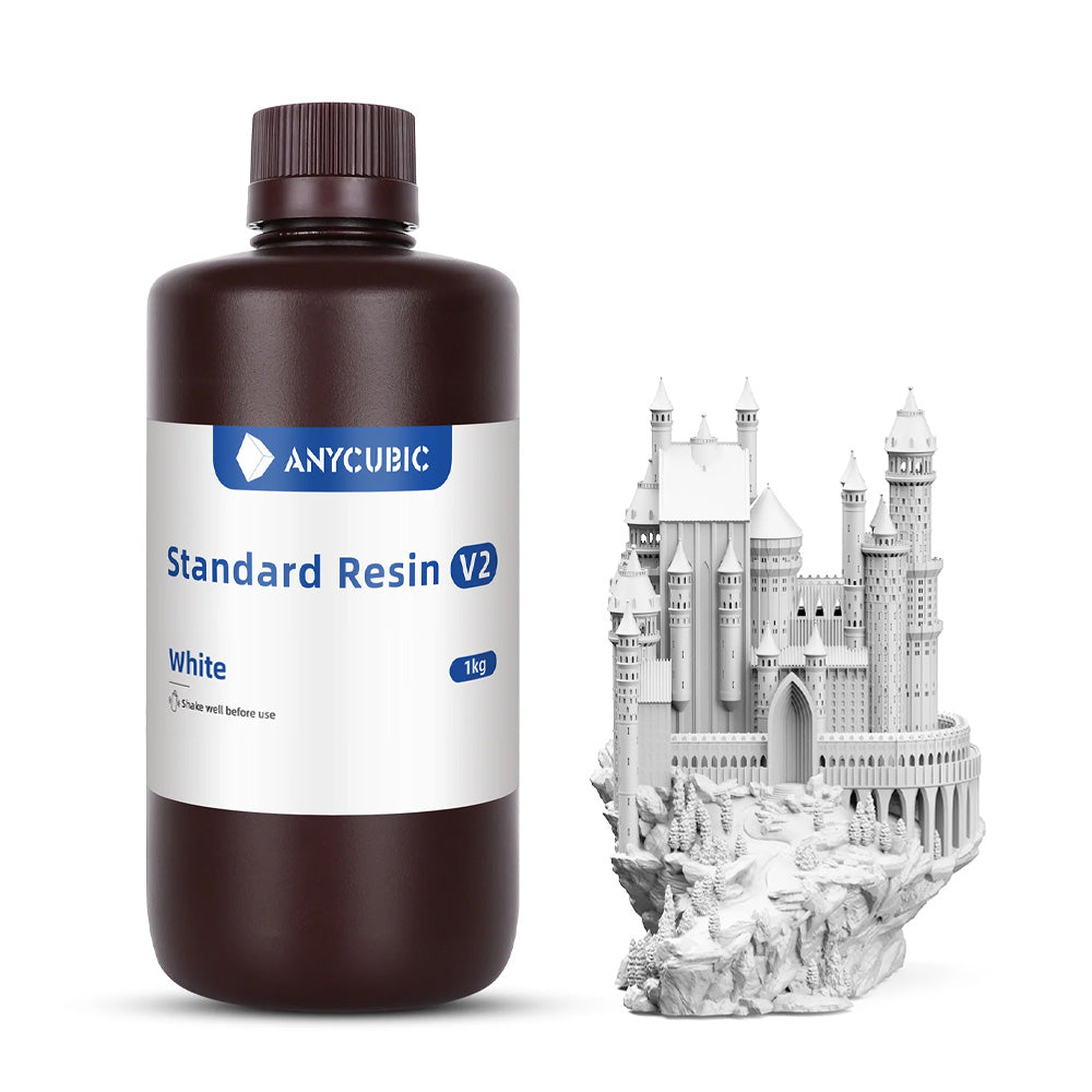Anycubic Résine Standard V2 Blanc Standard