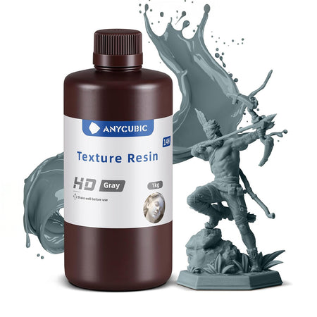 Anycubic Résine de Texture Gris Haute Définition
