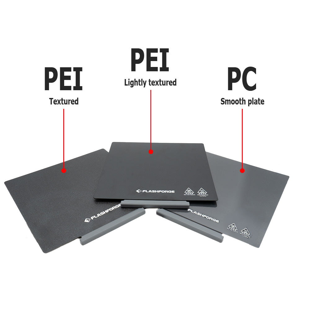 Plateau PEI/PC pour Flashforge 5M et 5M Pro