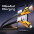4-en-1 Câble USB Type-C/Type-A vers Lightning et USB-C - Charge Rapide 65W et 27W