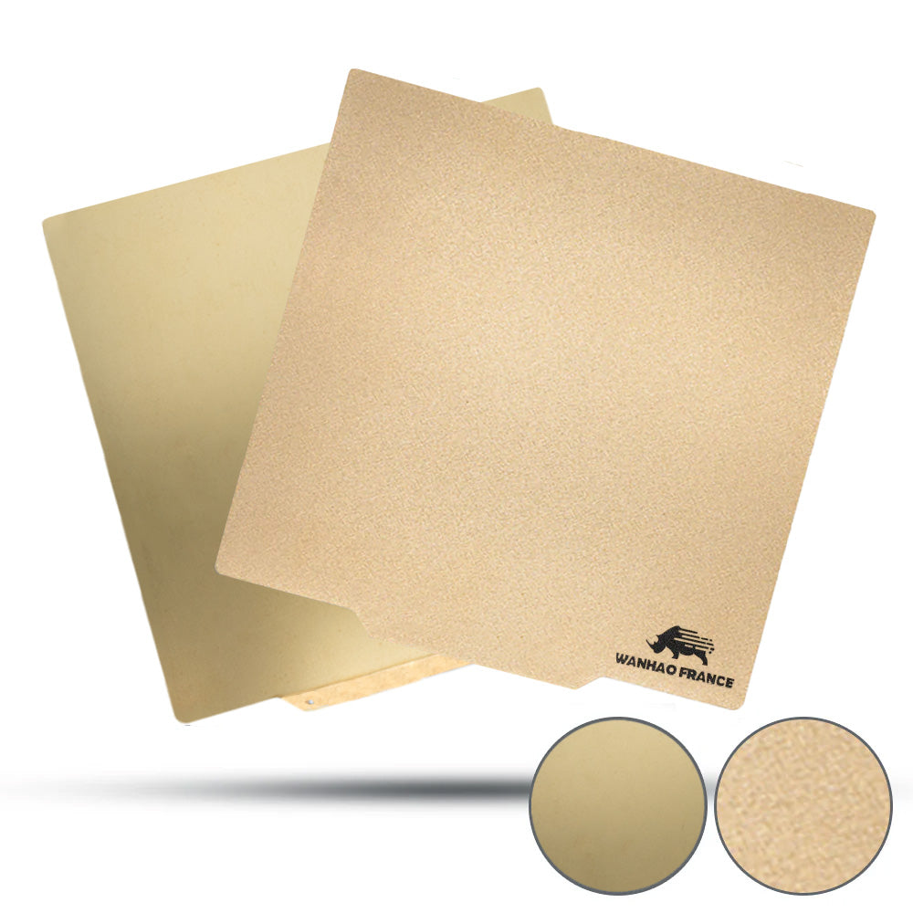 Plateau Flexible pour Duplicator 12/500 (Couleur & Surface au Choix) PEI texturé PEI lisse