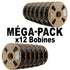 MEGA PACK - PETG NOIR PREMIUM WANHAO 1Kg x 12