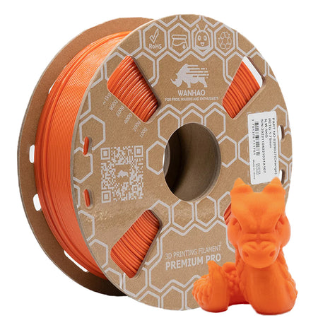 PETG ORANGE Premium Wanhao 1 Kg