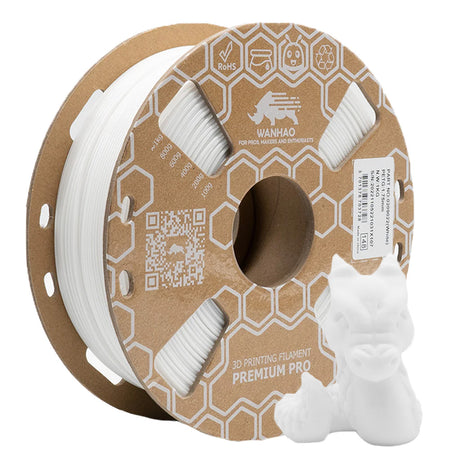 PETG Blanc Premium Wanhao 1 Kg