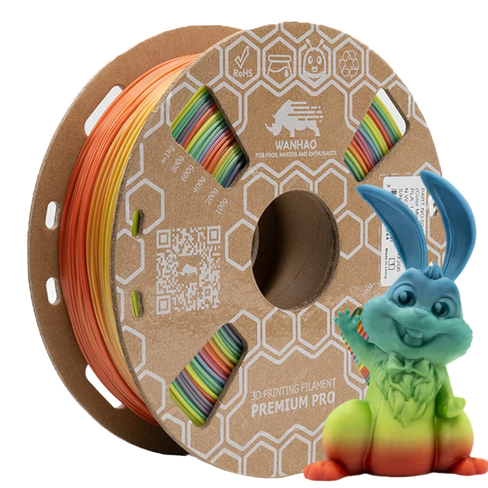 PLA HYPER YUMI Multicolore / Arc-en-Ciel 1 Kg