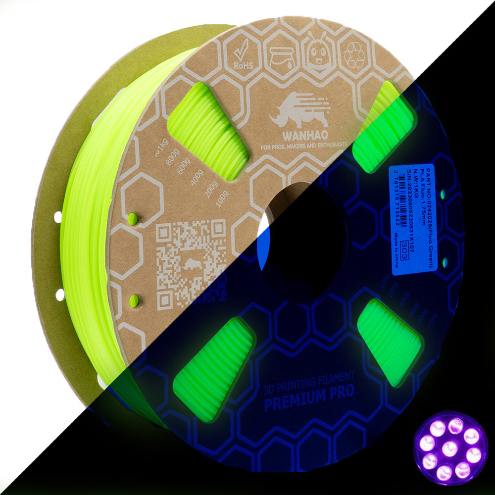 PLA HYPER YUMI FLUO VERT NEON LIKE 1 Kg
