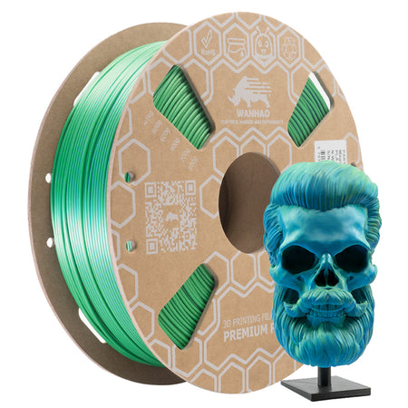 PLA HYPER YUMI Silk MAGIC Bleu/Vert 1Kg