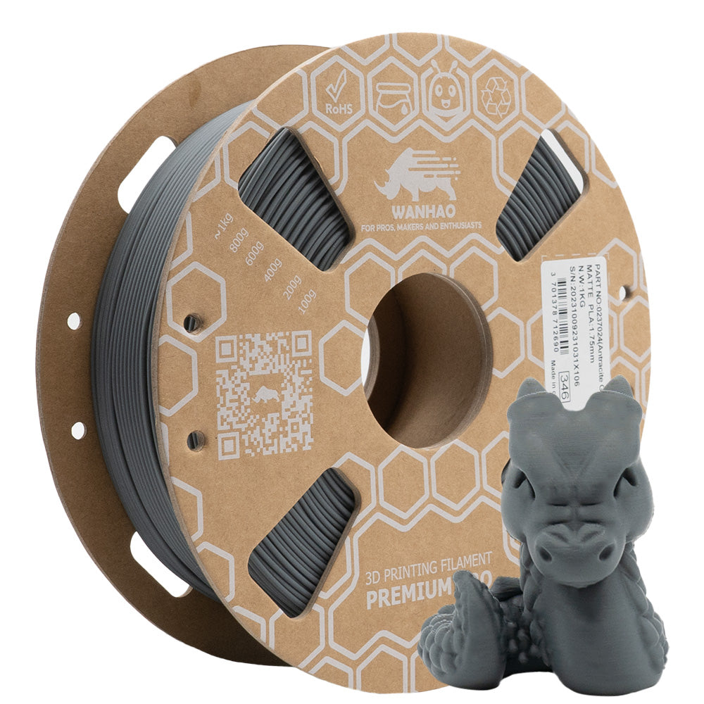 PLA HYPER YUMI MATTE GRIS ANTHRACITE 1Kg
