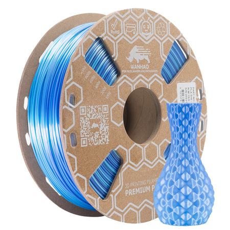 PLA HYPER YUMI Silk Multicolore/ Arc-en-Ciel ICE WATER OCEAN 1kg