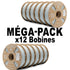 MEGA PACK - PLA HYPER YUMI GRIS GLACIER 1Kg x 12