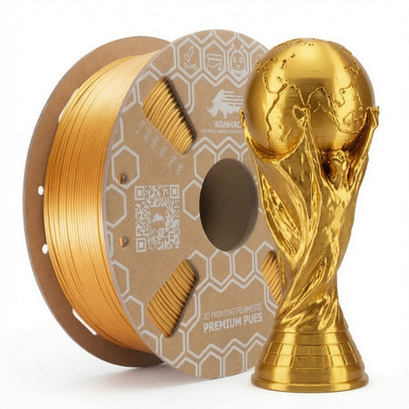 PLA HYPER YUMI SILK COUPE DU MONDE OR Champagne 1Kg Jaune 1kg Bobine Carton Silk