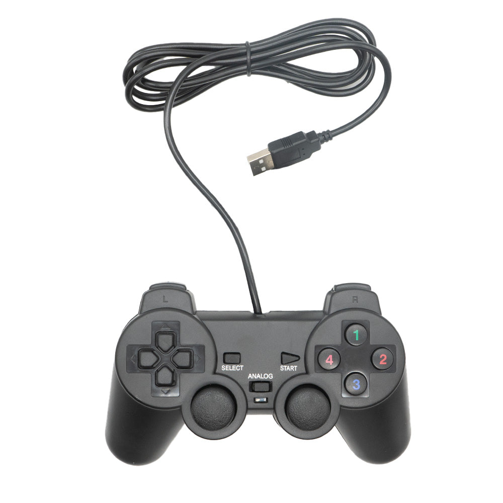 Manette Analogique 10 boutons Console pour Émulation prise USB Manette Analogique 10 boutons Console pour Émulation prise USB